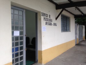 O SPA (Serviço de Psicologia Aplicada) da Rural fica em frente à Maternidade de Seropédica, na antiga sede do TRE do município. (Foto: Leticia Sabbatini)